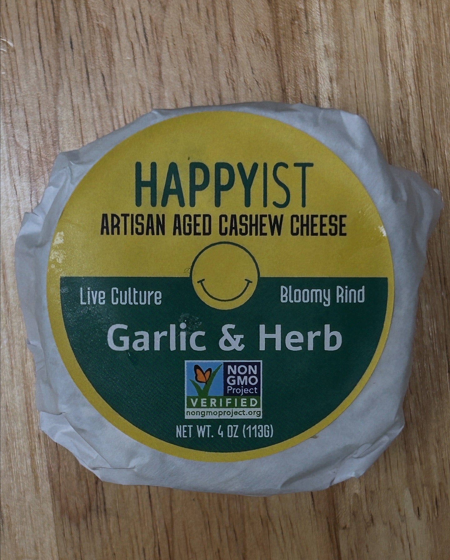 Happyist Artisan Aged Vegan Cheese