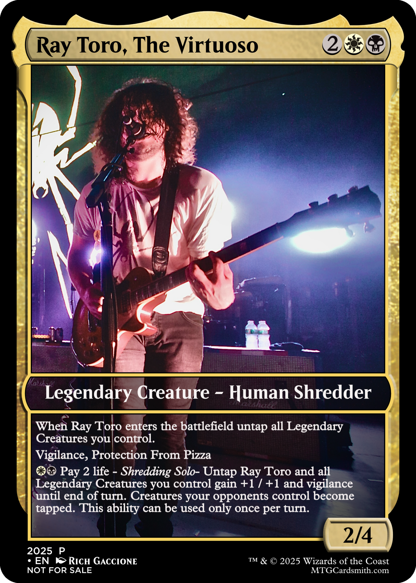 My Chemical Romance X Magic The Gathering 5 Card Set. Designed by Rich G.