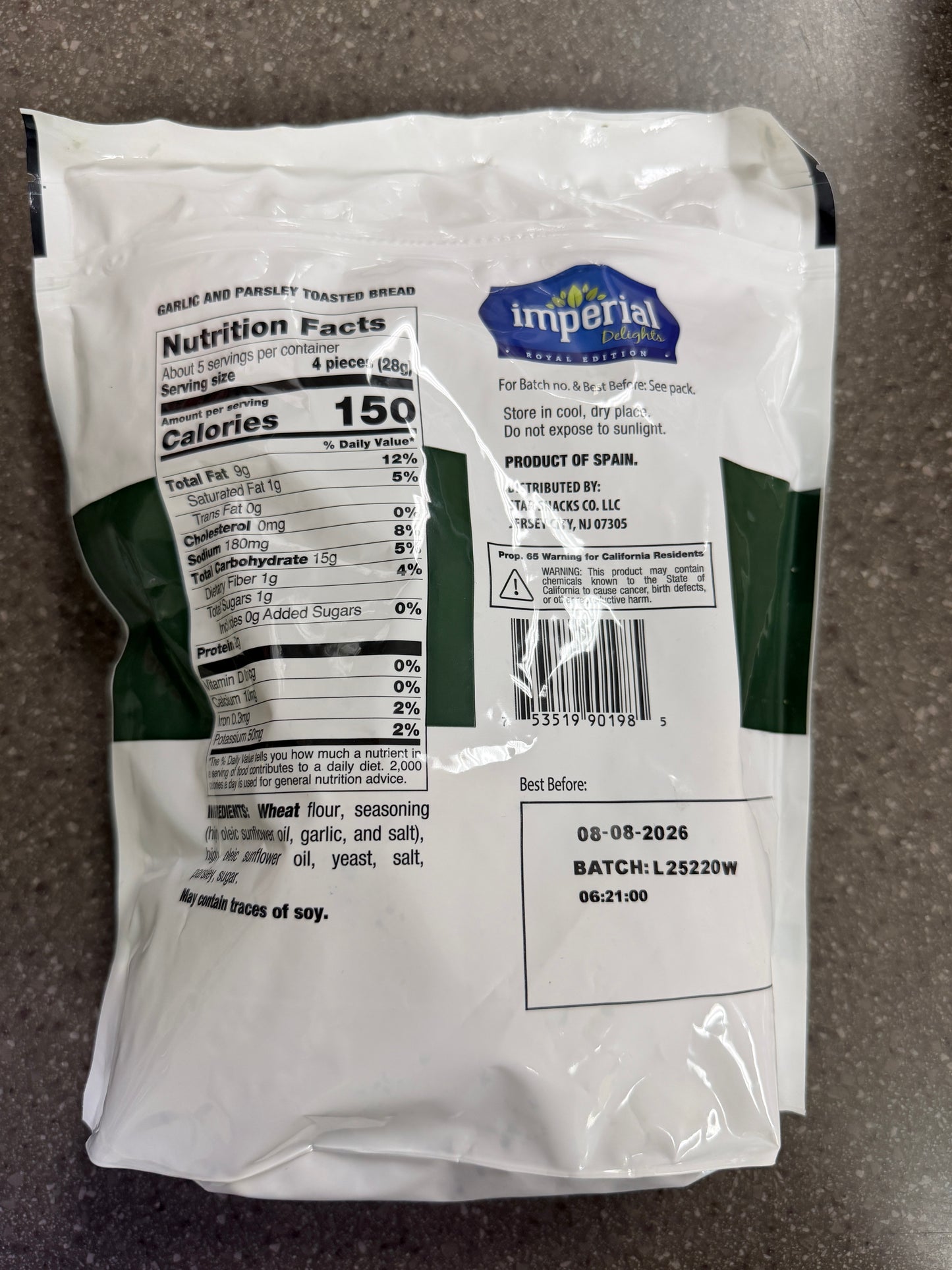 Bruschetta Crisps