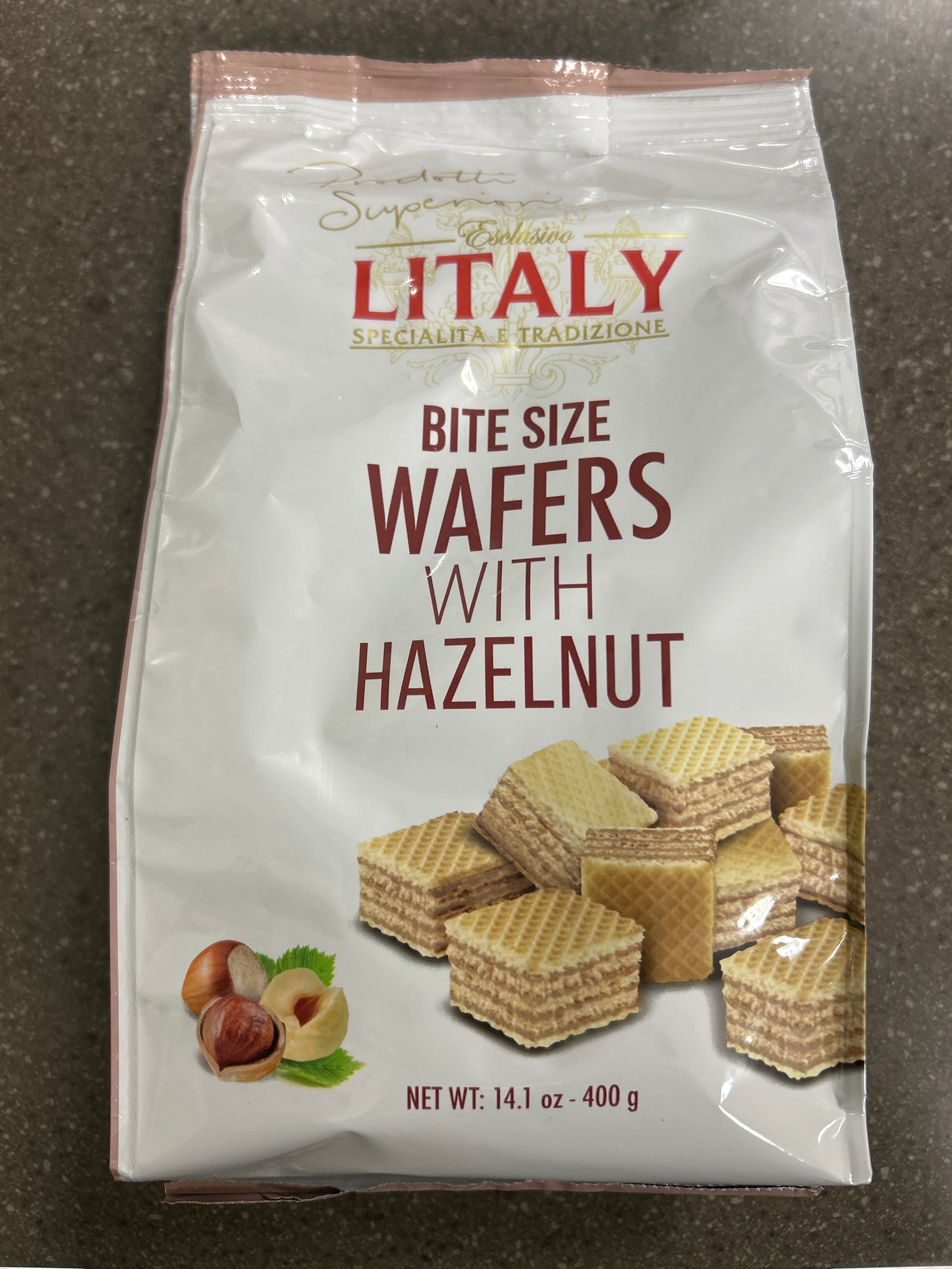 Litaly Hazelnut Wafers
