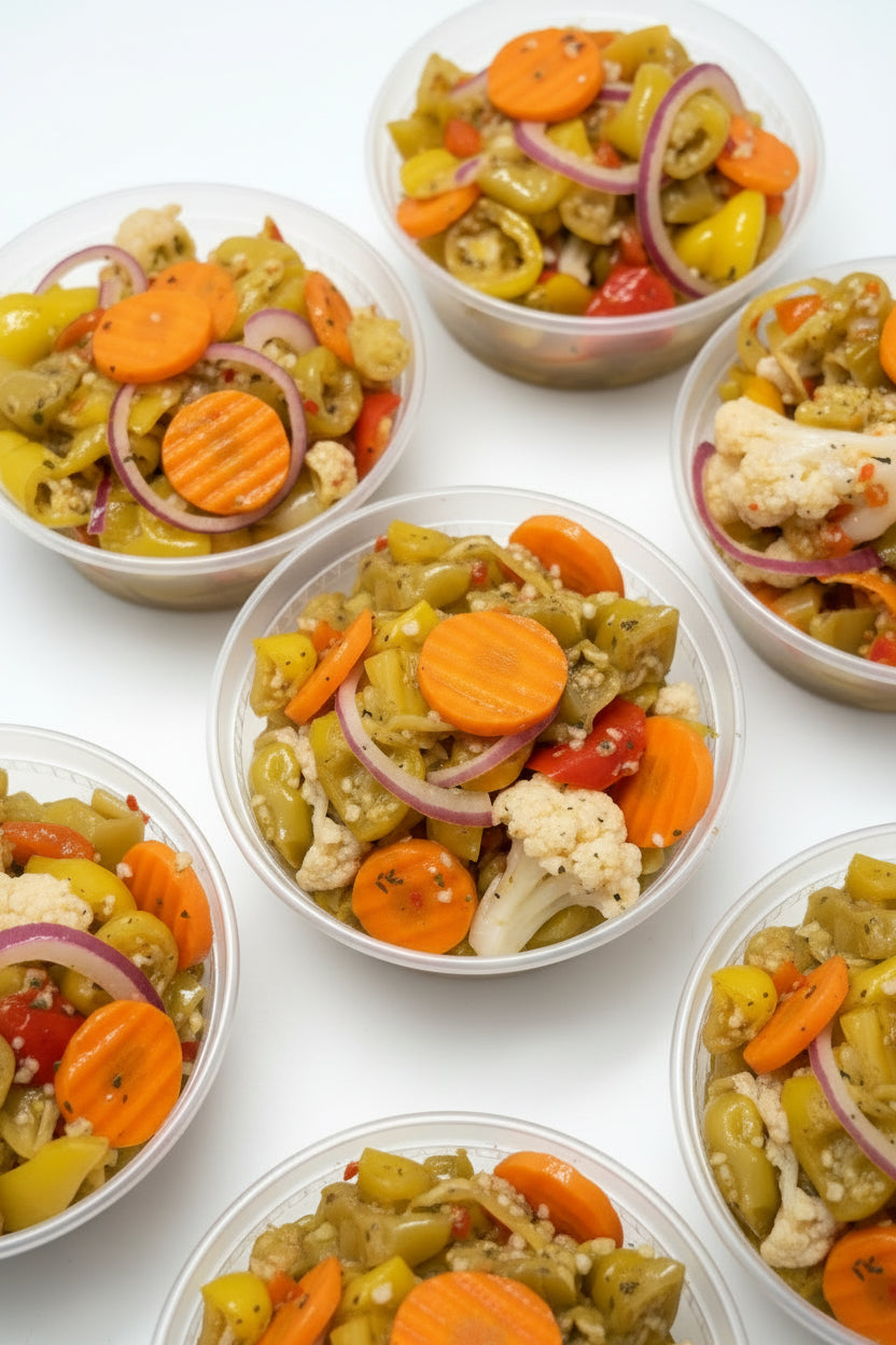 Hot & Pickled Italian Veggies