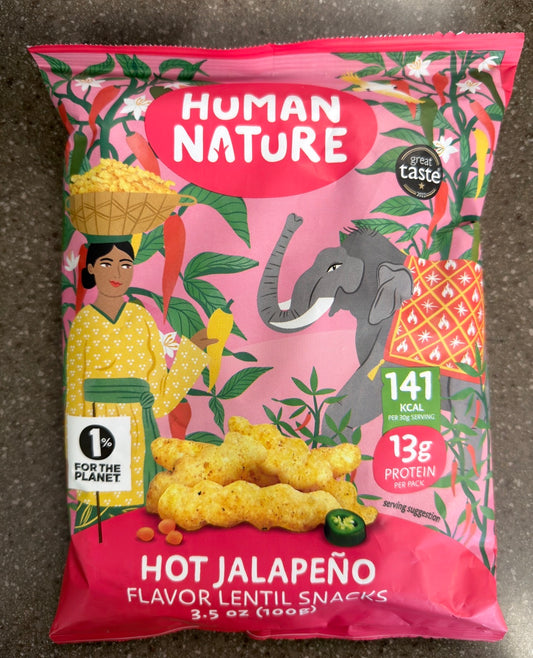 Human Nature Lentil & Pea Snacks
