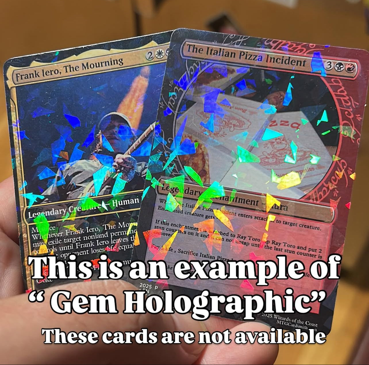 My Chemical Romance X Magic The Gathering 5 Card Set. Designed by Rich G.