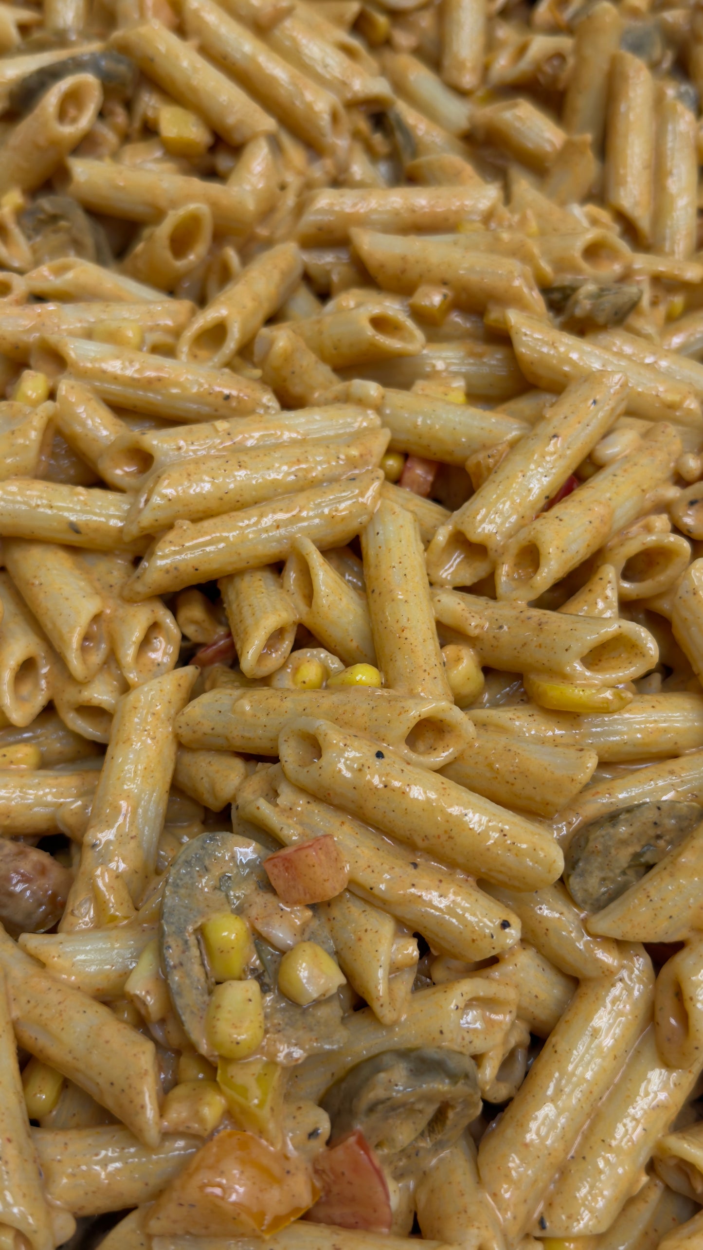 Gluten Free Spicy Street Corn Pasta Salad