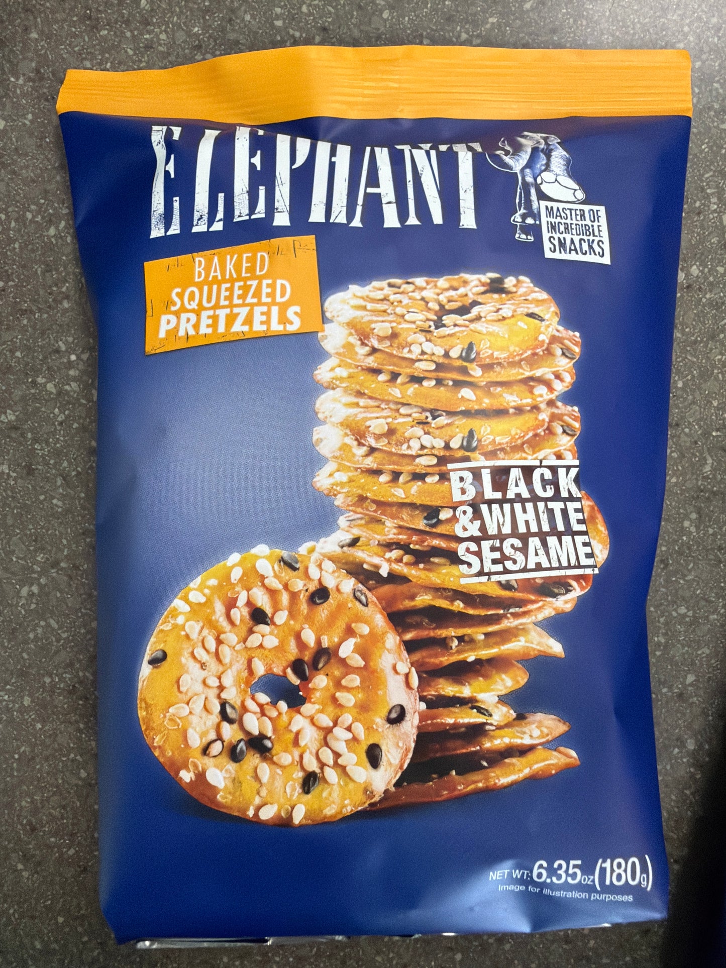 Elephant Pretzel Snacks