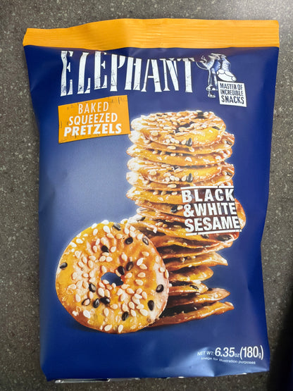 Elephant Pretzel Snacks