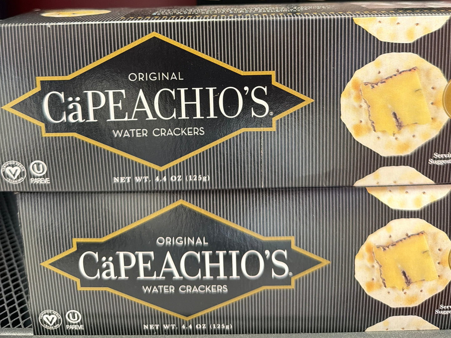 Capeachio’s Water  Crackers