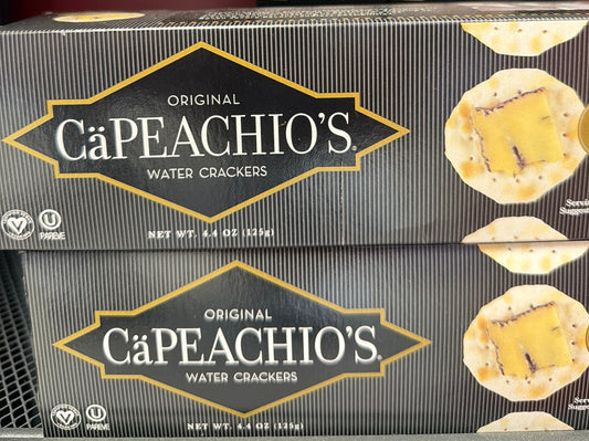 Capeachio’s Water  Crackers