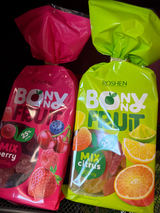 Bonny Fruit Soft Jelly Candy