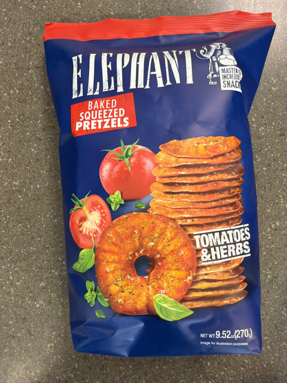 Elephant Pretzel Snacks
