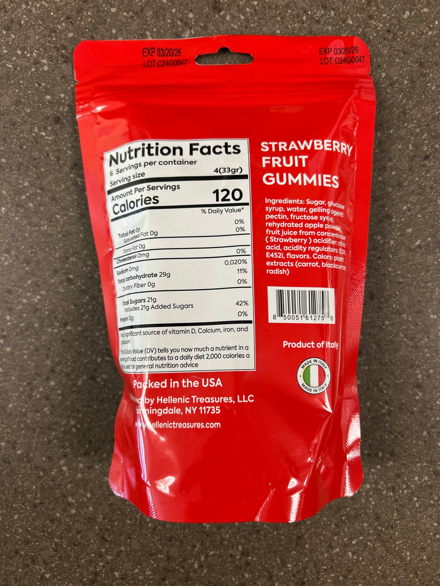 Dolce Fine Strawberry Gummies