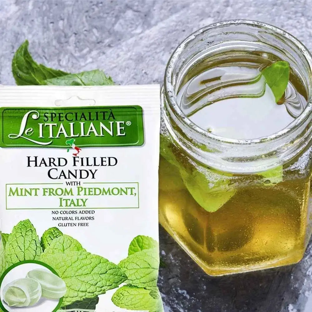 Le Specialità Italiane Hard Candy with Mint, 3.52 oz.