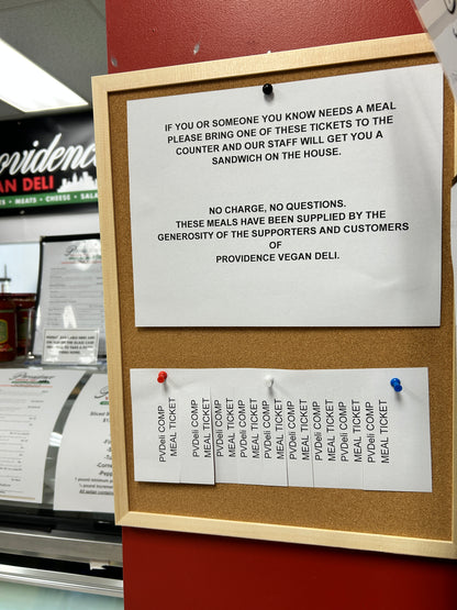 Sandwich Donation