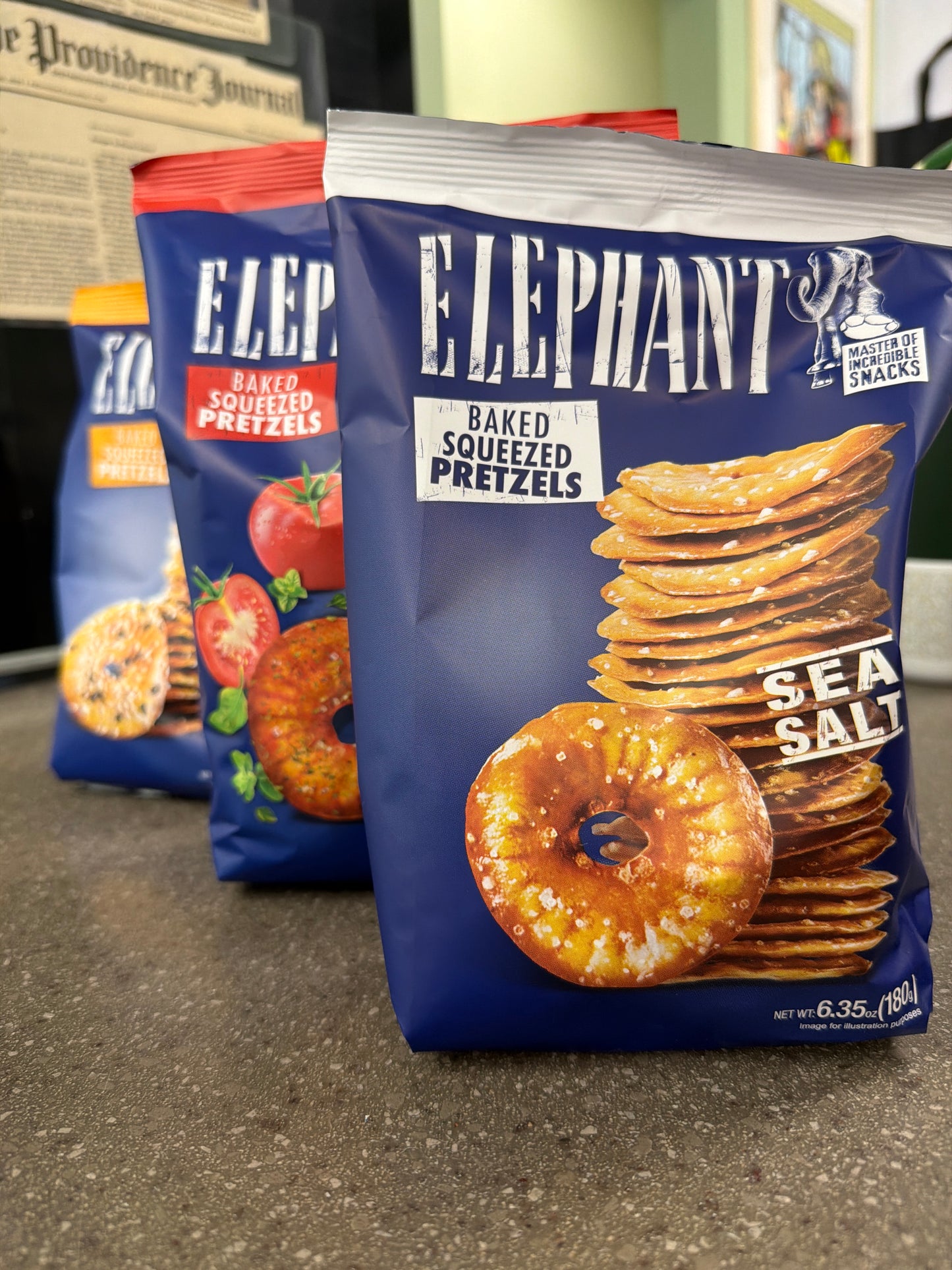 Elephant Pretzel Snacks