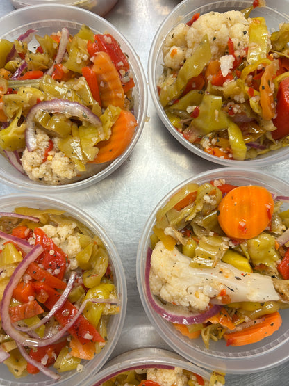 Hot & Pickled Italian Veggies