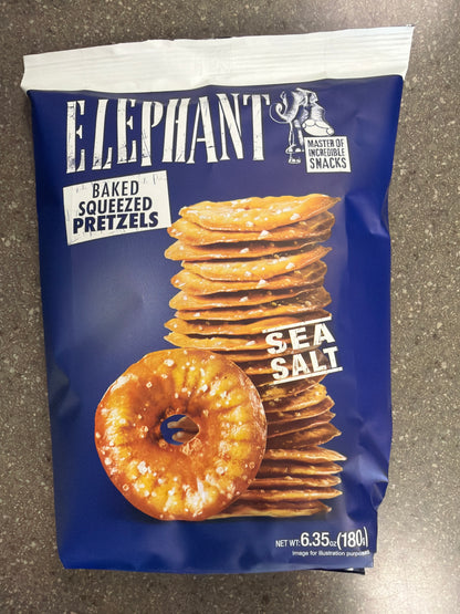 Elephant Pretzel Snacks