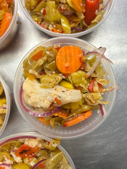 Hot & Pickled Italian Veggies
