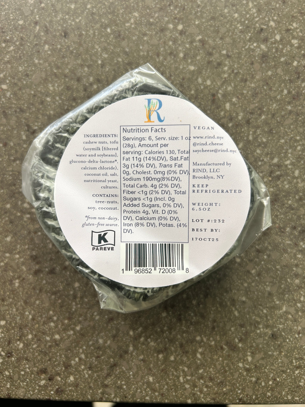 RIND Vegan Cheeses