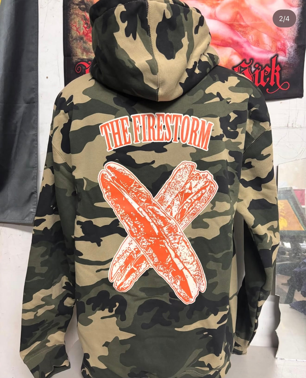PVDeli Camo Firestorm Hoodie