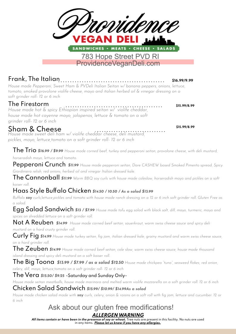 Providence Vegan Deli gallery