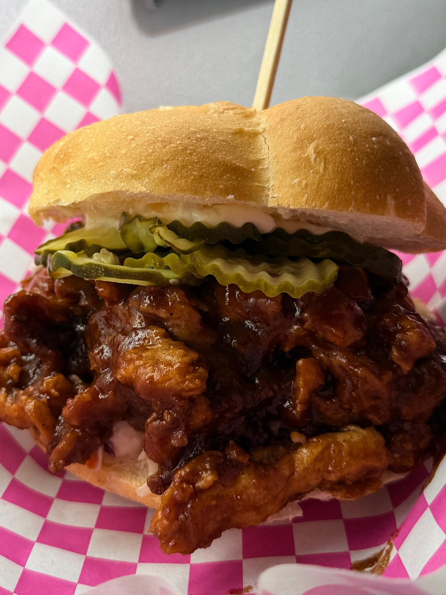 The Cannonball BBQ Sandwich