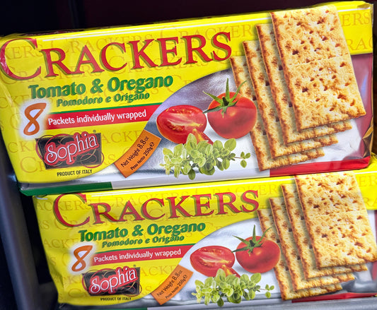 Sophia Tomato & Oregano Crackers