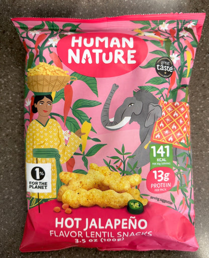 Human Nature Lentil & Pea Snacks