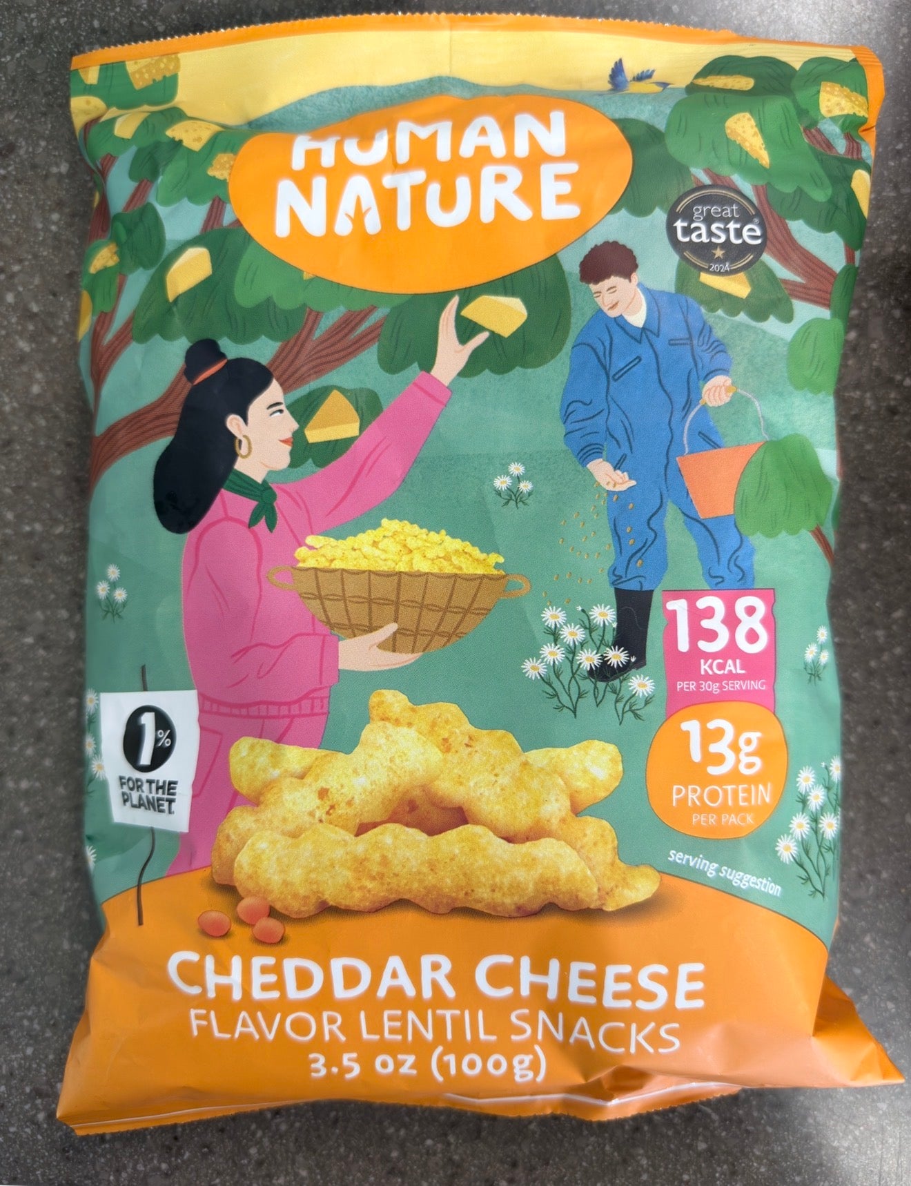 Human Nature Lentil & Pea Snacks