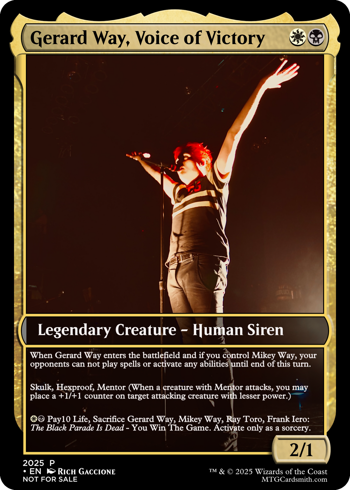 MCR Commander Cards Digital Download
