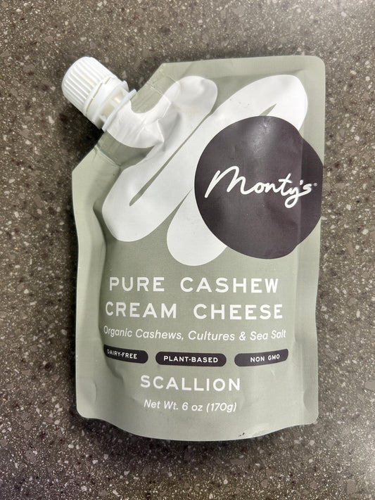 Monty's Cashew Cream Cheese